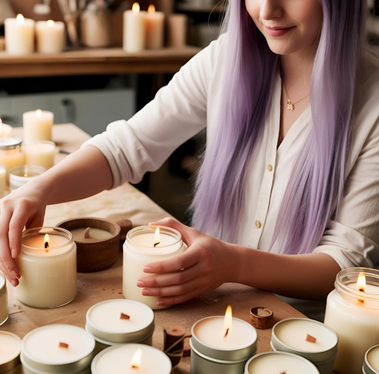 Come vengono fatte le candele artigianali?