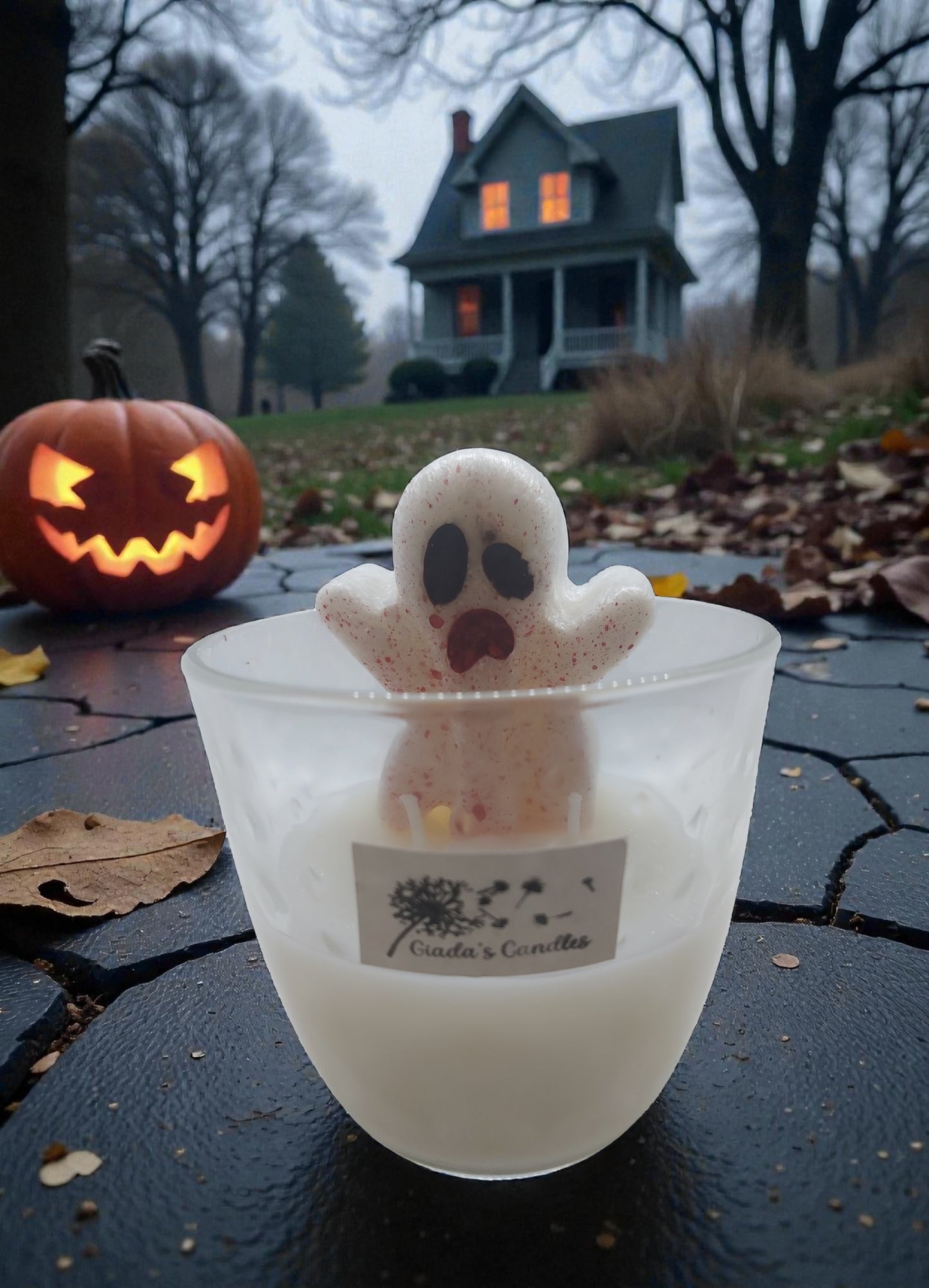 Candela Profumata con Fantasma
