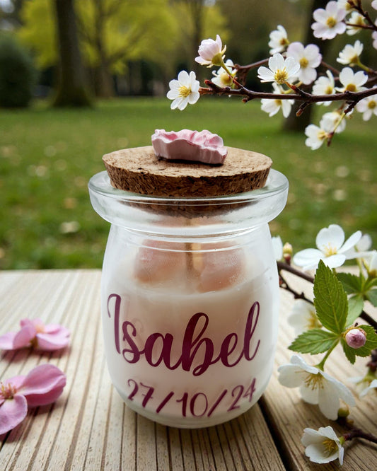 Candela profumata Piedini bomboniera