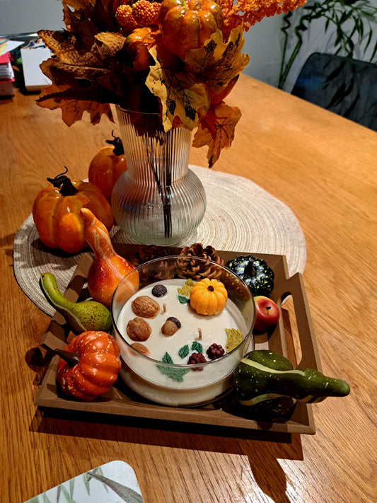 Centrotavola candela Autunno
