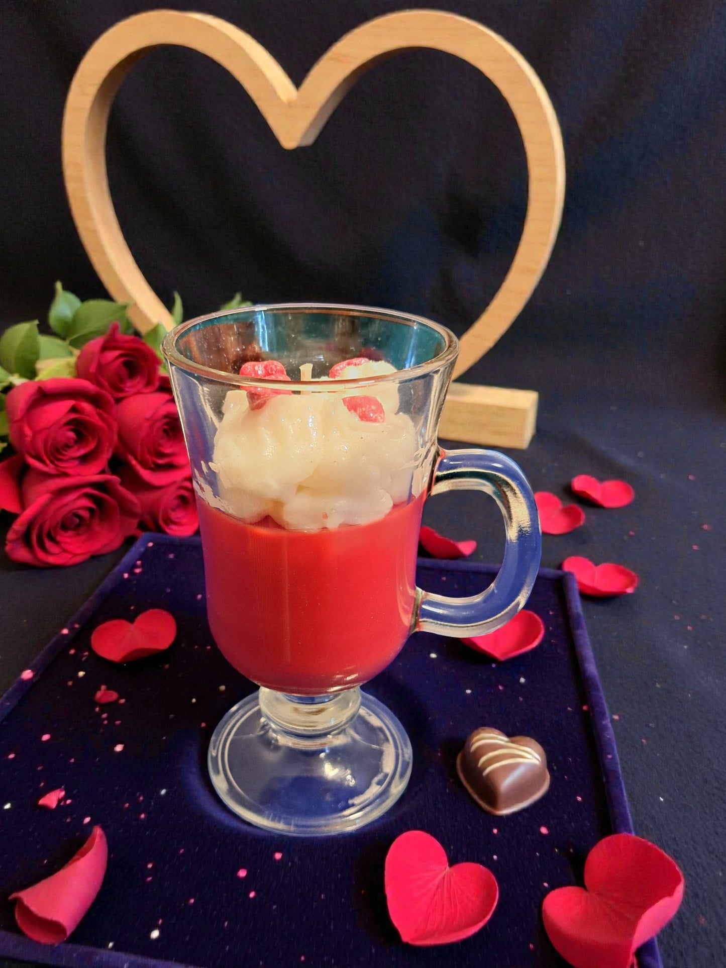 Candela cioccolata calda