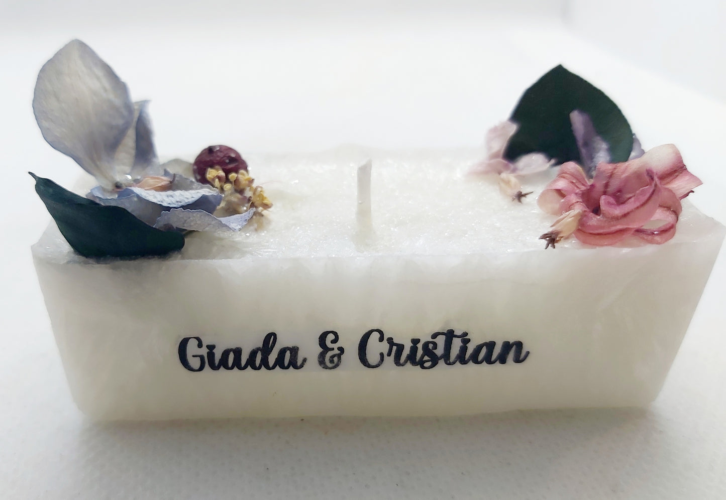 candele profumate matrimonio