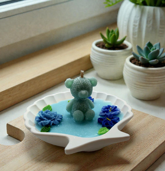 Candela profumata nella Conchiglia