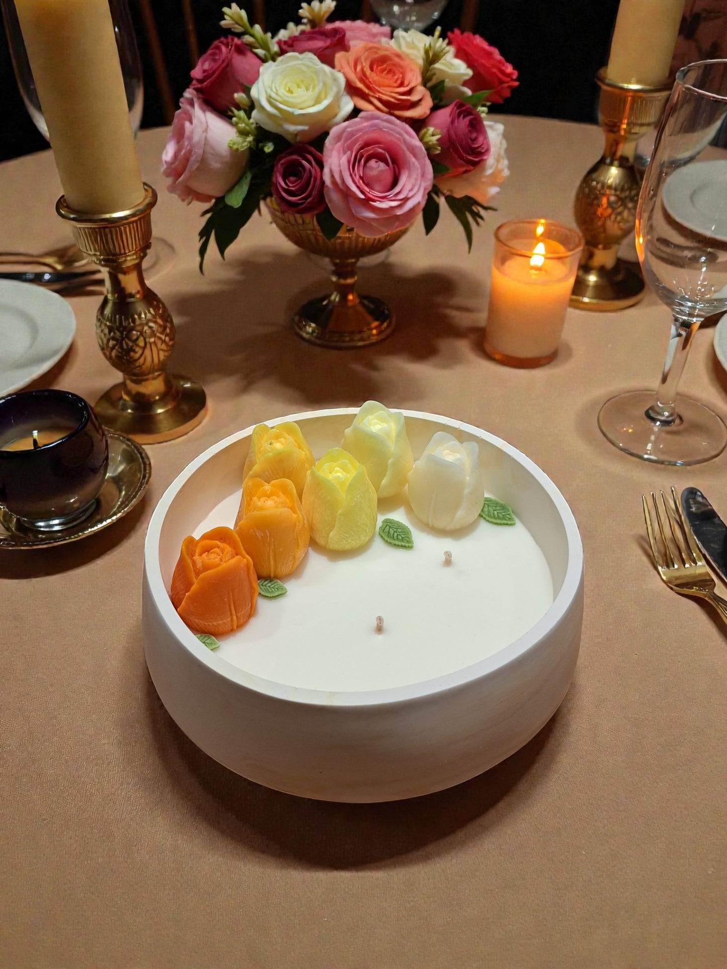 Vaso con Tulipani