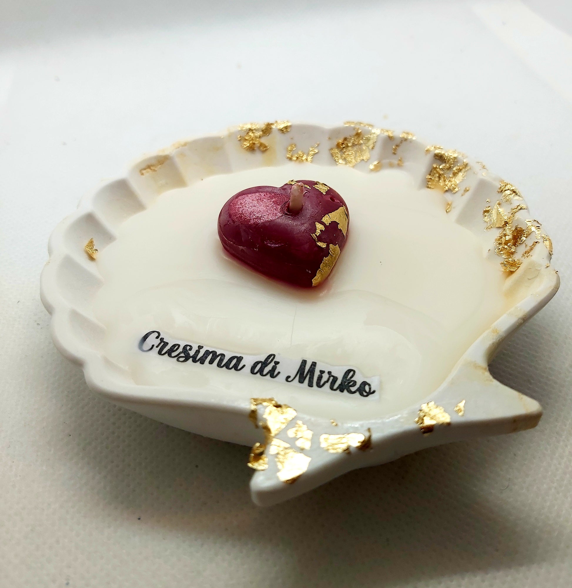 candele profumate cuore